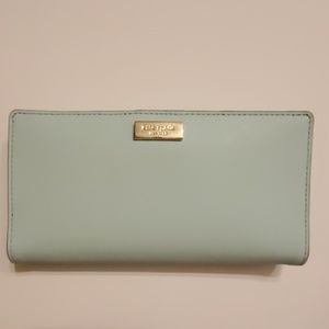 Kate spade laurel way wallet in Robbins egg blue